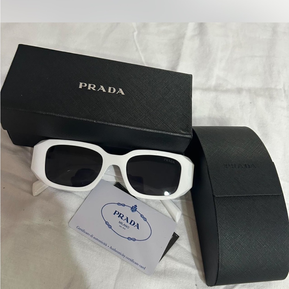 Prada like White Sunglasses